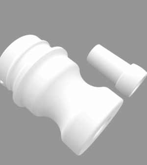 CAD-File Practicemute-Adapter Trumpet