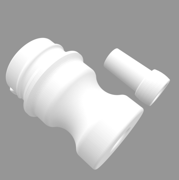 CAD-File Practicemute-Adapter Trumpet